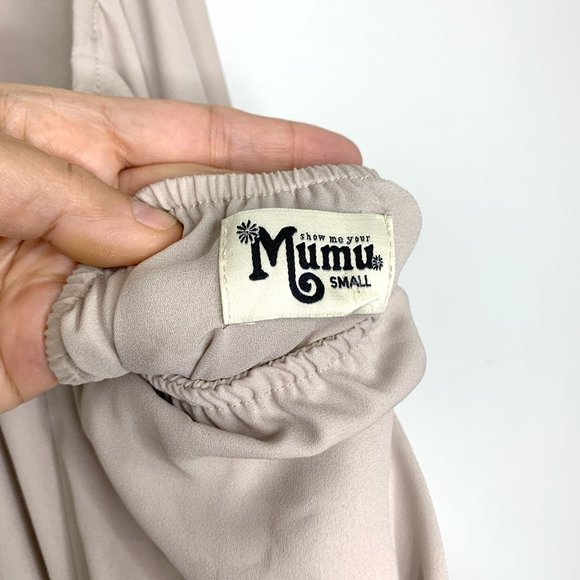 SHOW ME YOUR MUMU Heather‎ Halter Dress Sz XS - Picture 8 of 11